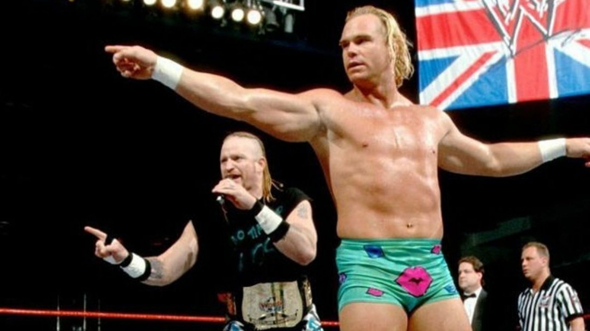 Road Dogg and Billy Gunn as The New Age Outlaws in WWE
