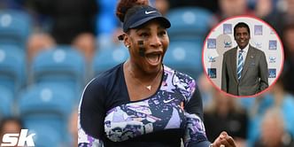 "Serena Williams would have to be considered the GOAT because of when she won the 23 Grand Slams and who she has beaten and how dominating she was" - Vijay Amritraj