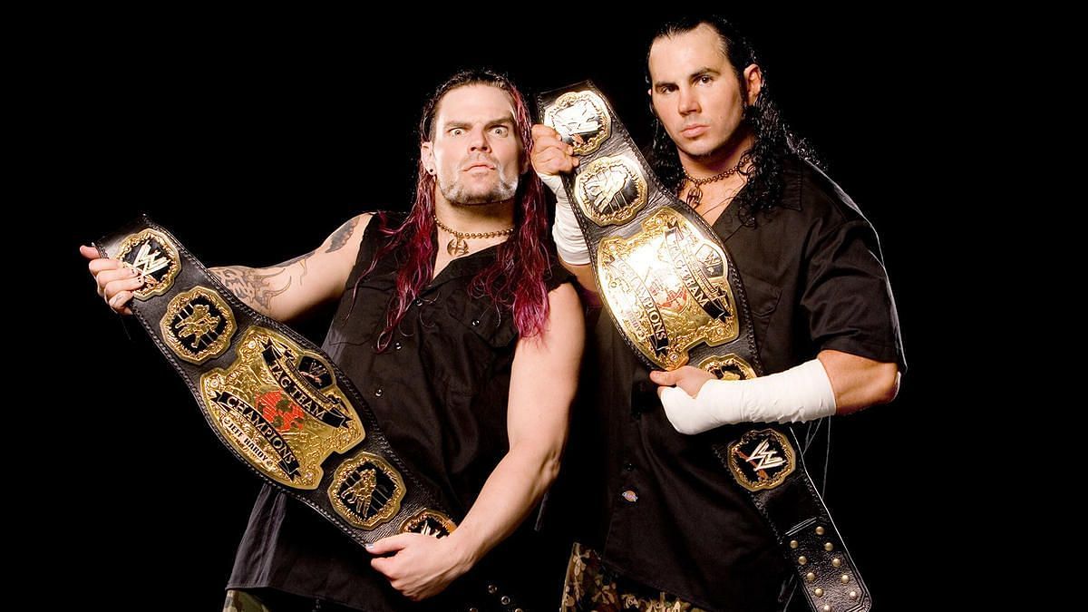 Jeff Hardy (left) and Matt Hardy (right)