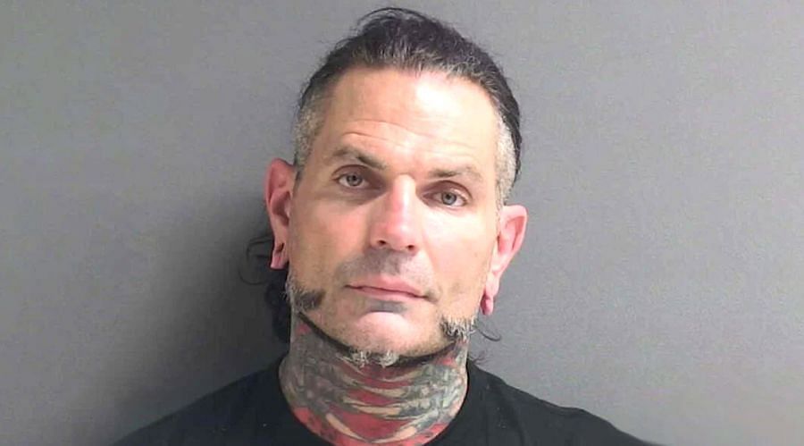 AEW&#039;s Jeff Hardy has had yet another brush with the law