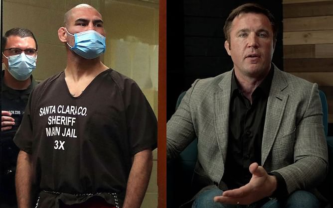 The jury will be elected from the same community that will oversee his son - Chael Sonnen suggests Harry Goularte's stepfather should plead Cain Velasquez's case