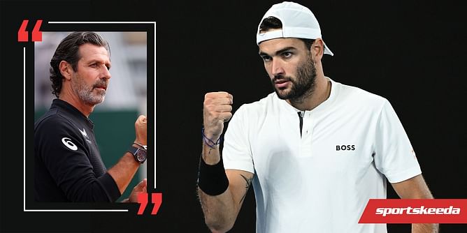 "He will be a real threat to the top players, especially on grass due to his powerful game style and his ability to keep the points short" - Patrick Mouratoglou on Matteo Berrettini