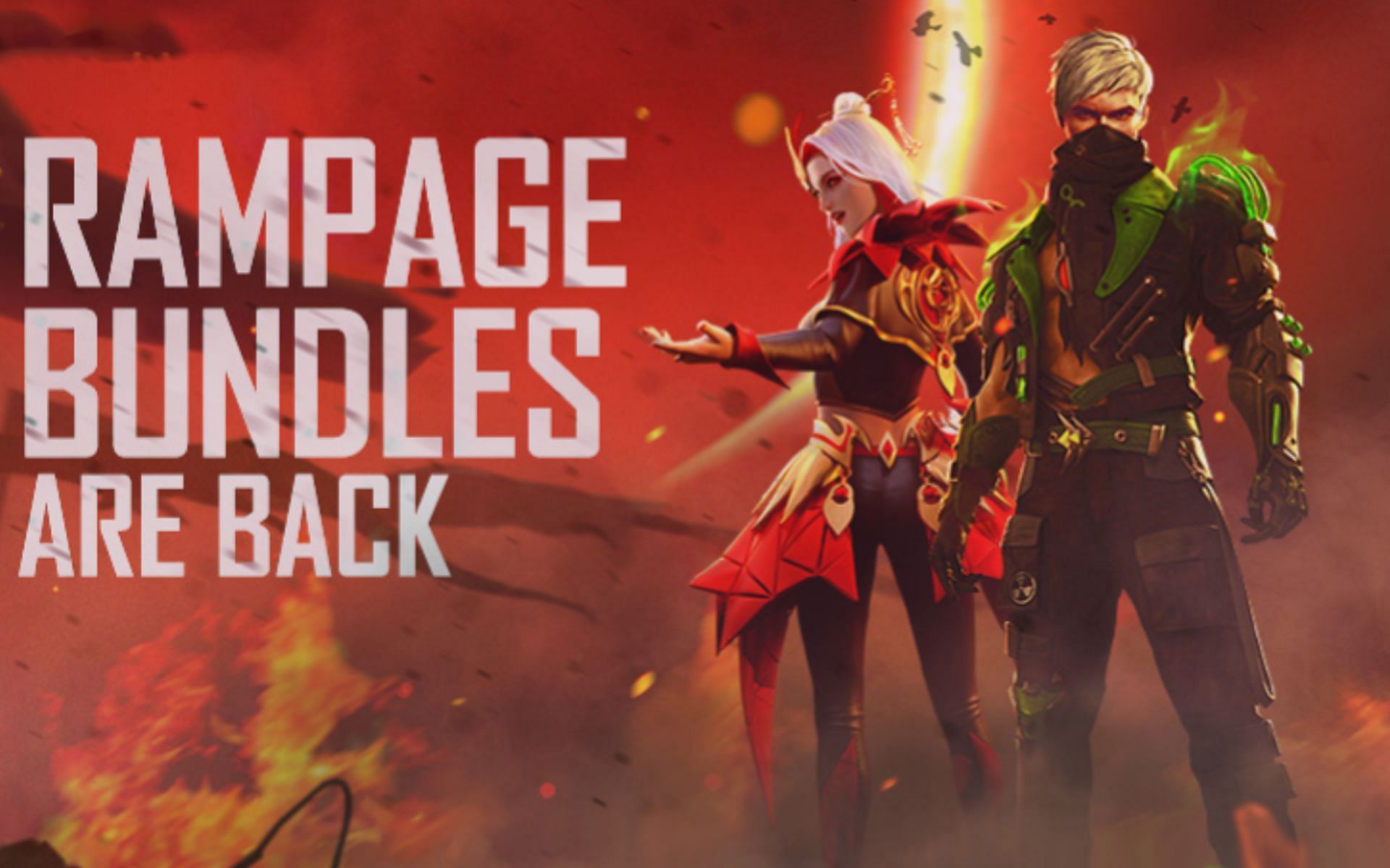 Rampage Bundles are back in Free Fire MAX (Image via Garena)