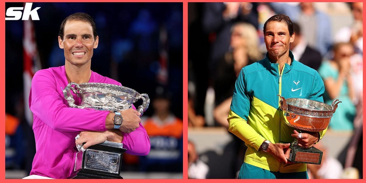 Comparing Rafael Nadal&#039;s 2022 Australian Open win to his triumph at the 2022 French Open