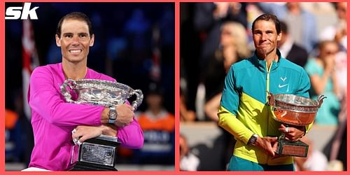 Comparing Rafael Nadal's 2022 Australian Open win to his triumph at the 2022 French Open