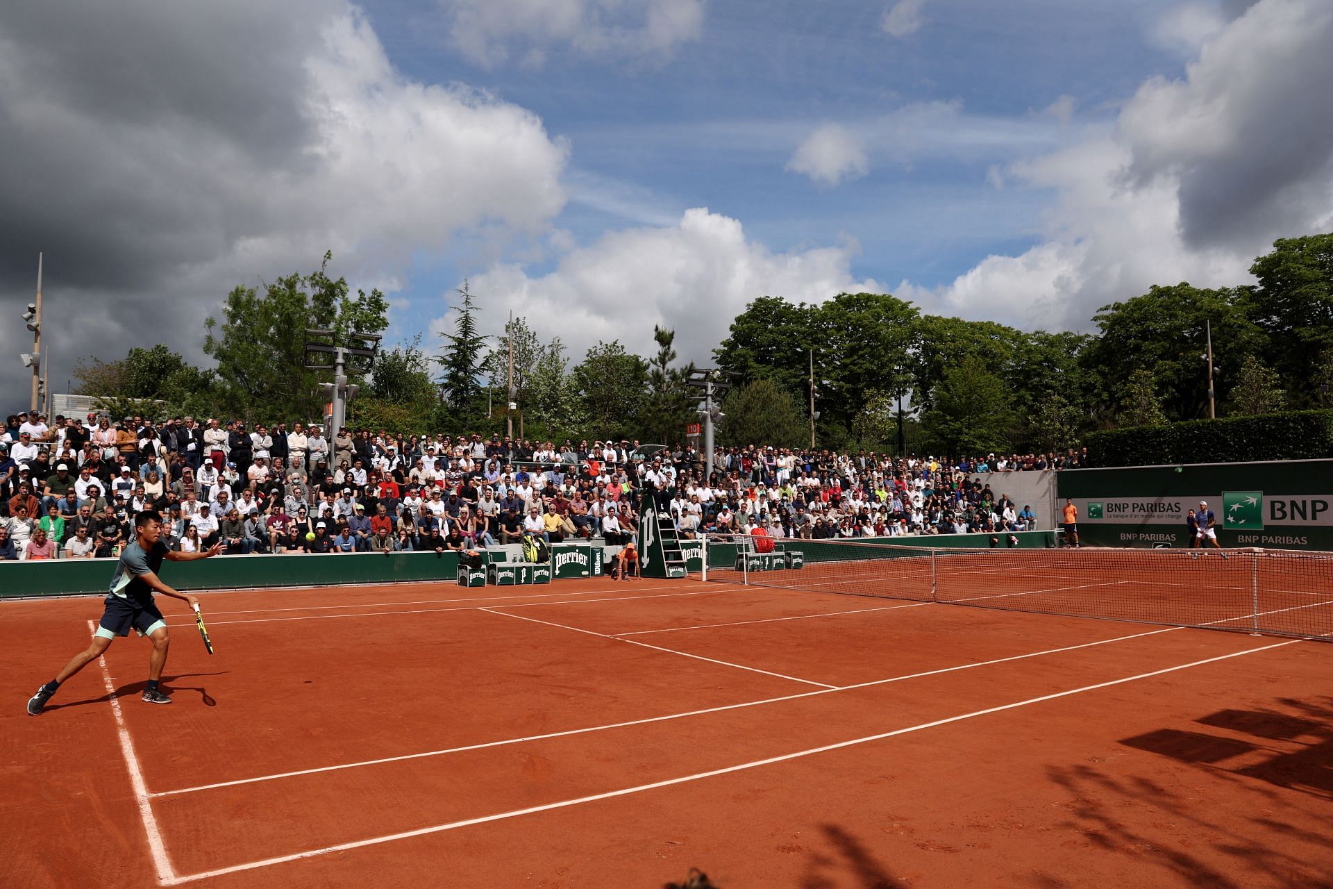 Joao Sousa vs Tseng at the 2022 French Open