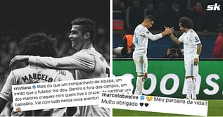 "My partner for life" - Real Madrid legend Marcelo responds to Cristiano Ronaldo's emotional tribute