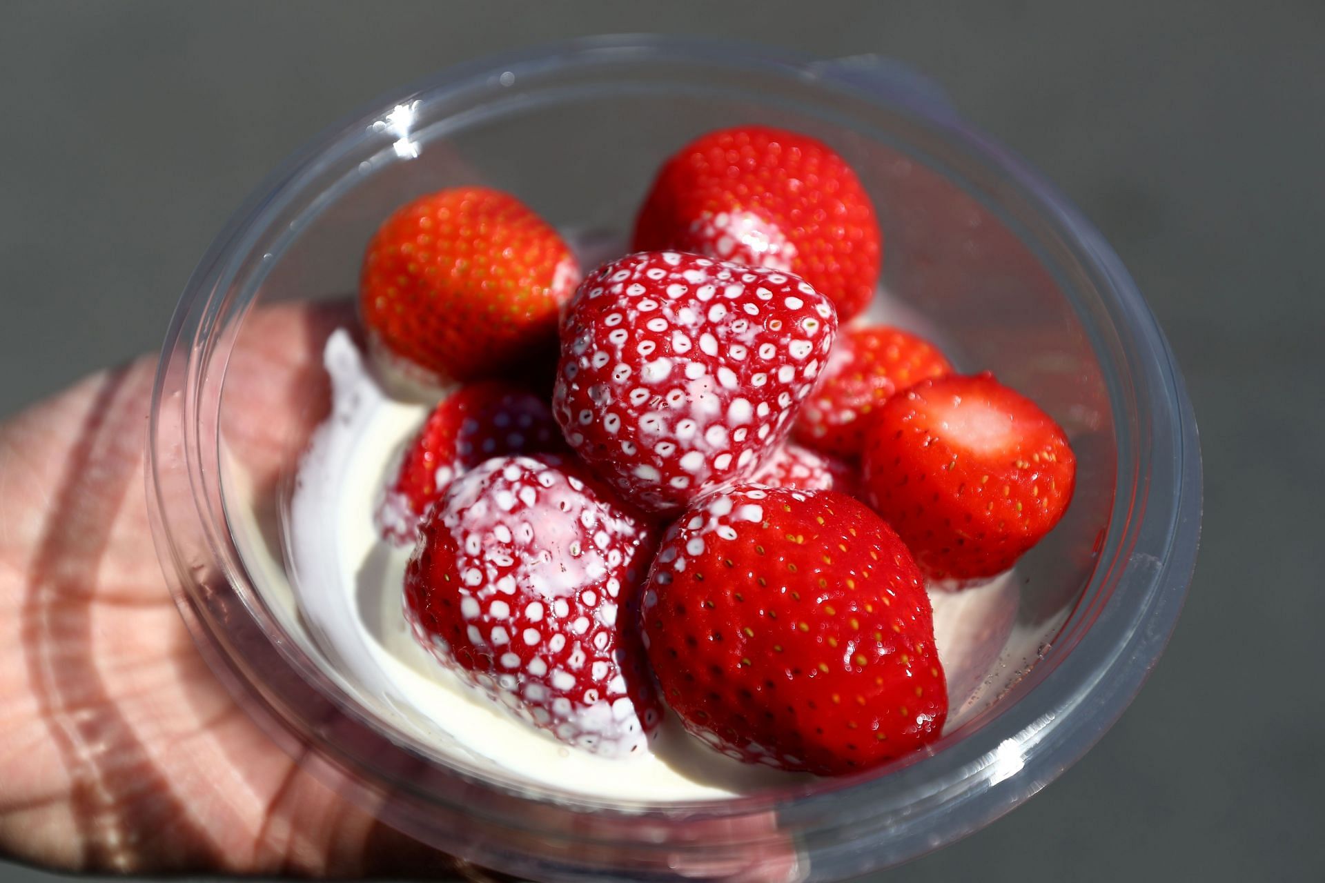 Strawberries and cream, a delicacy at The Championships