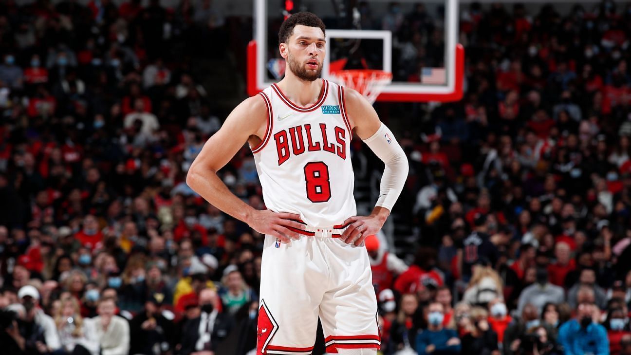 NBA free agent Zach LaVine is a hot name in the trade market. [Photo: ESPN]
