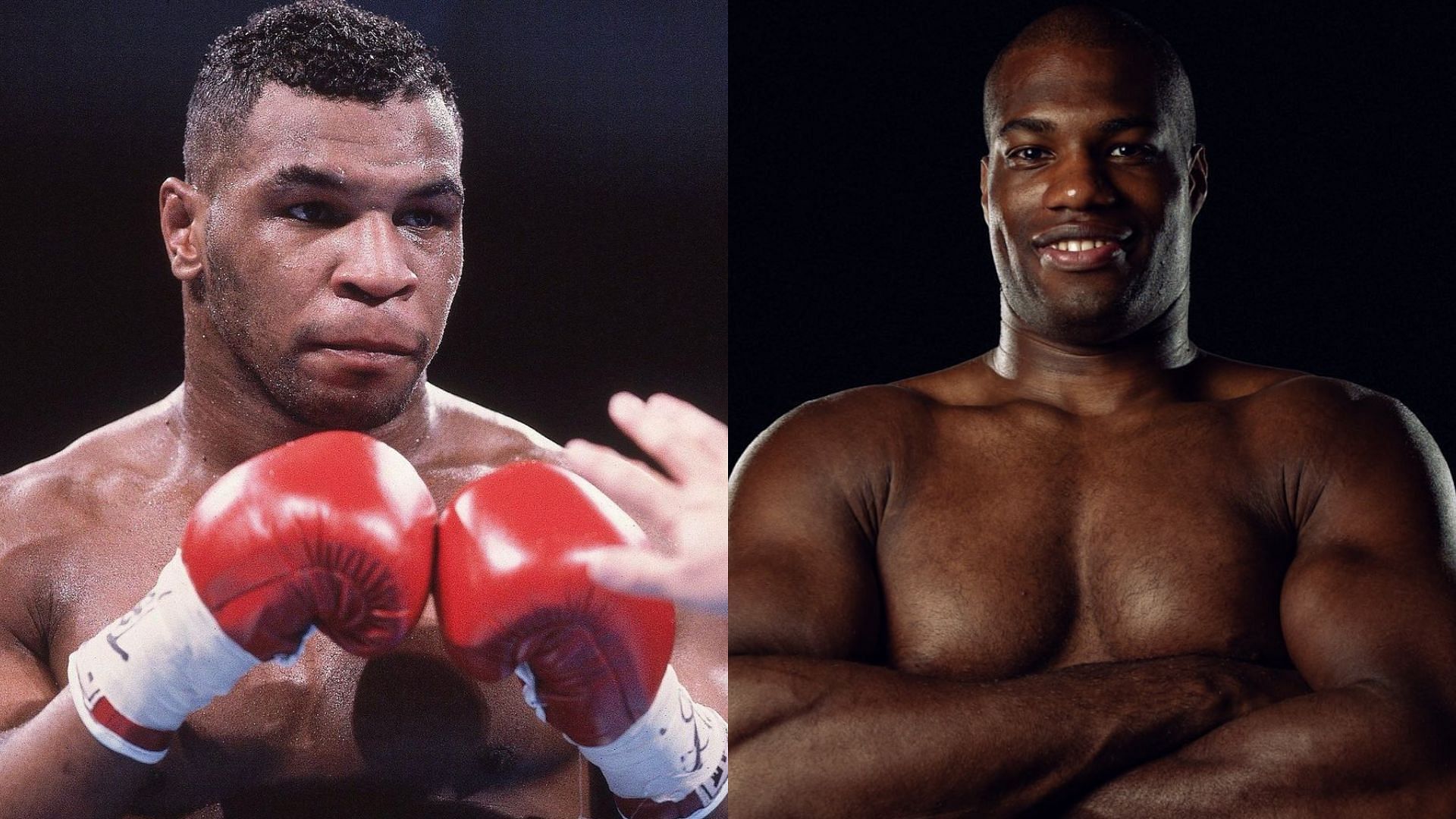 Mike Tyson and Daniel Dubois