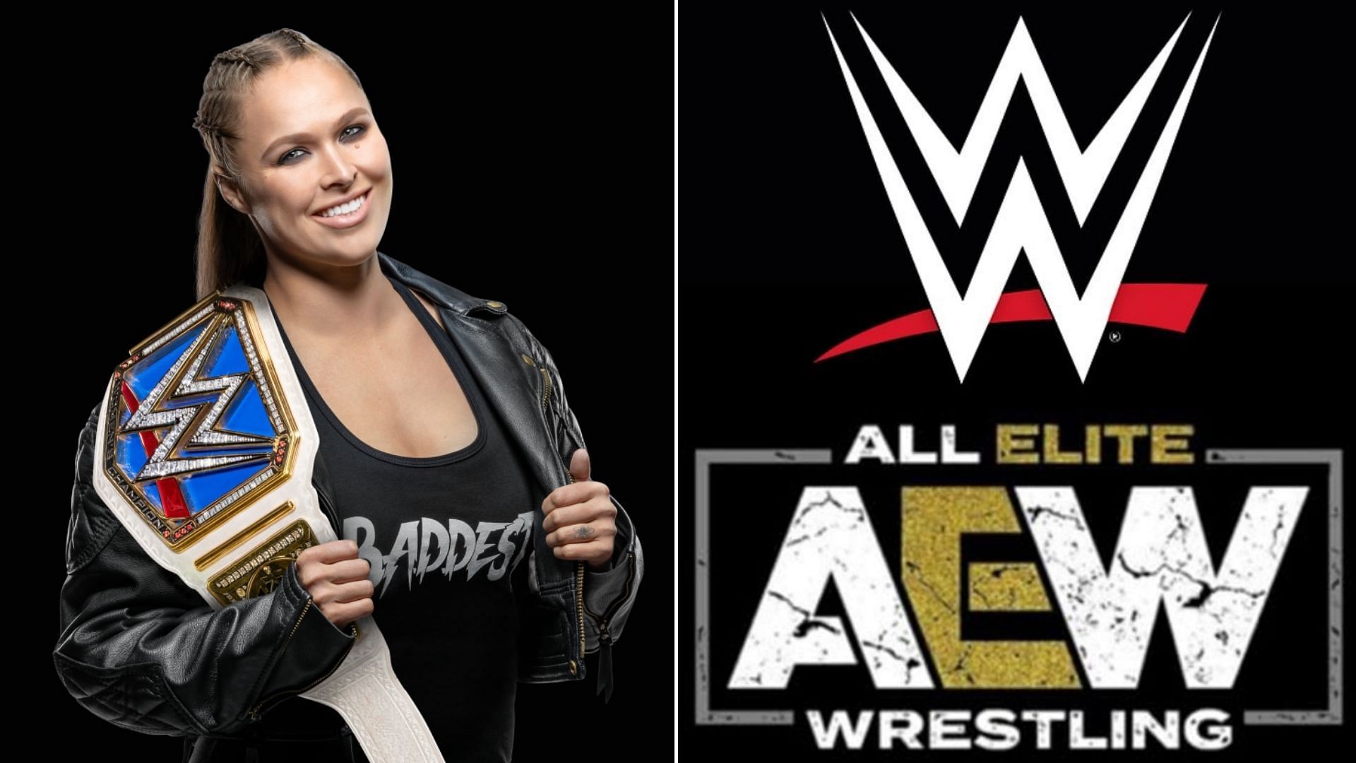 WWE wrestler Ronda Rousey was recently compared to an AEW star