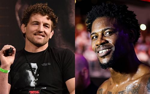 Ben Askren (left) and Kevin Holland (right) [Photo credit: @ufc on Instagram]