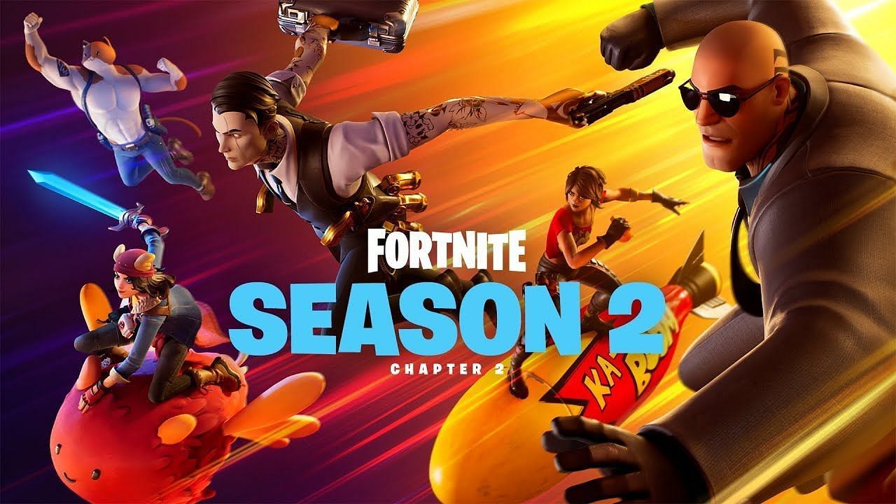 Fortnite Chapter 2 Season 2 is at the top of the top 5 seasons list (Image via Epic Games)