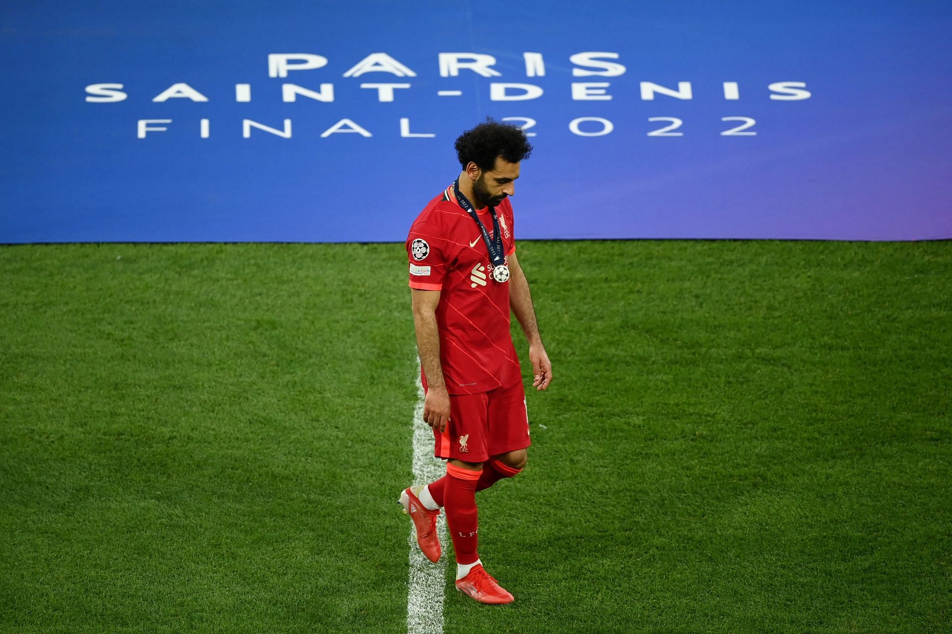 Mohamed Salah had to settle for a runnersv up medal