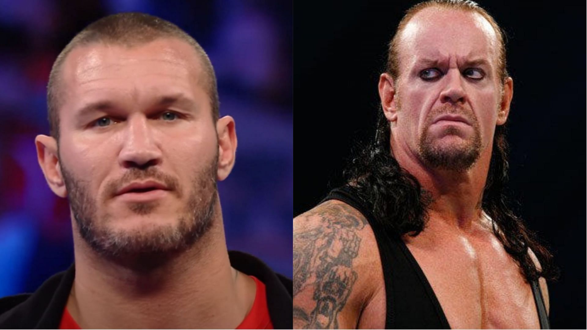 Randy Orton (left); The Undertaker (right)