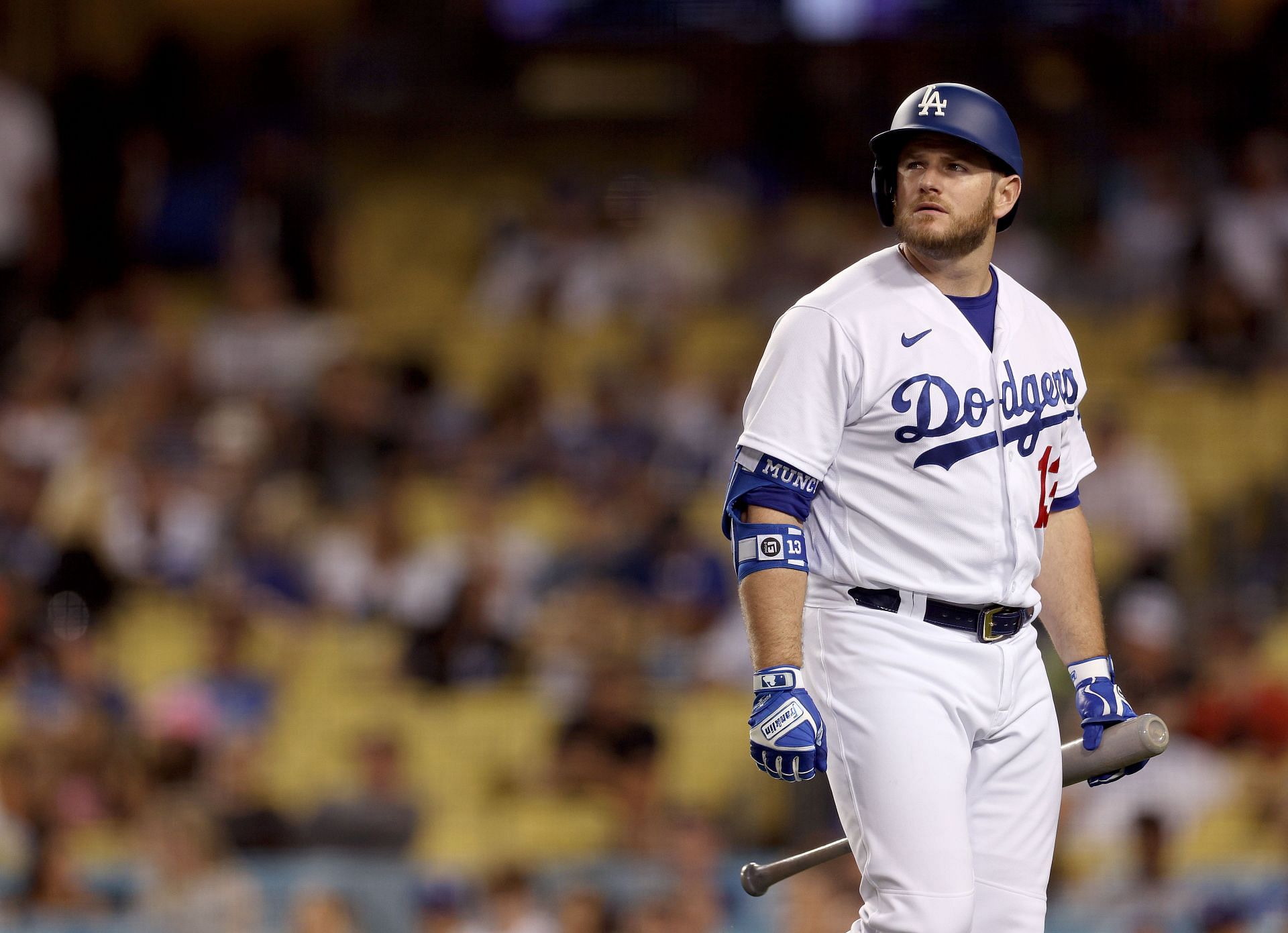 Los Angeles Dodgers infielder Max Muncy hit just his fourth home run of the season on Thursday.