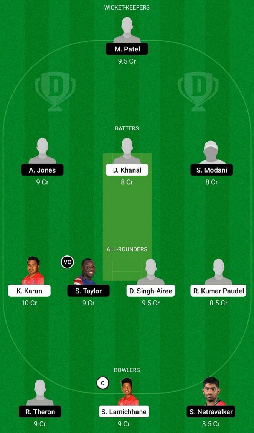 NEP vs USA Dream11 Fantasy Tip #2