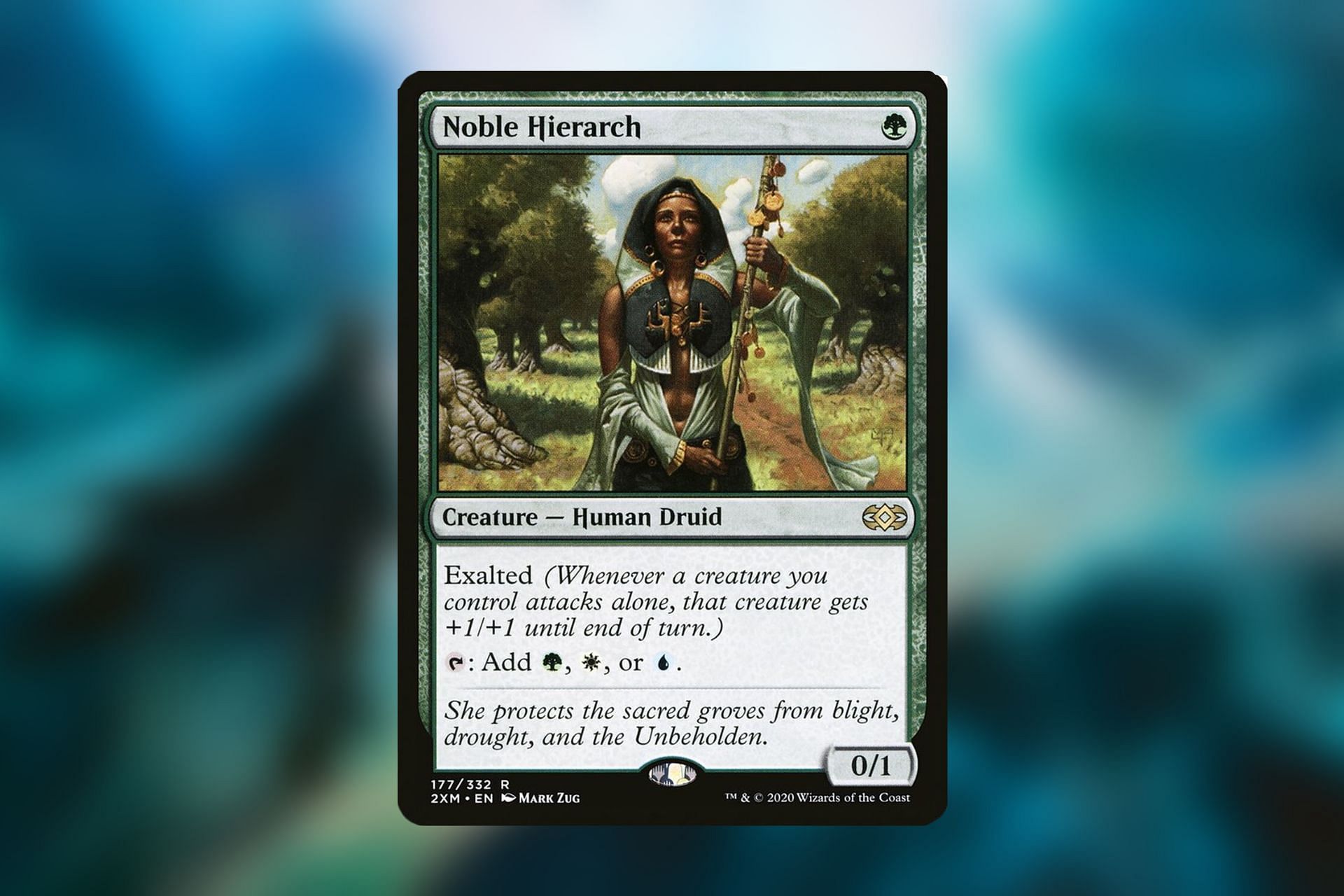 Exalted and Mana Generation? Got to love Noble Hierarch (Image via Sportskeeda)