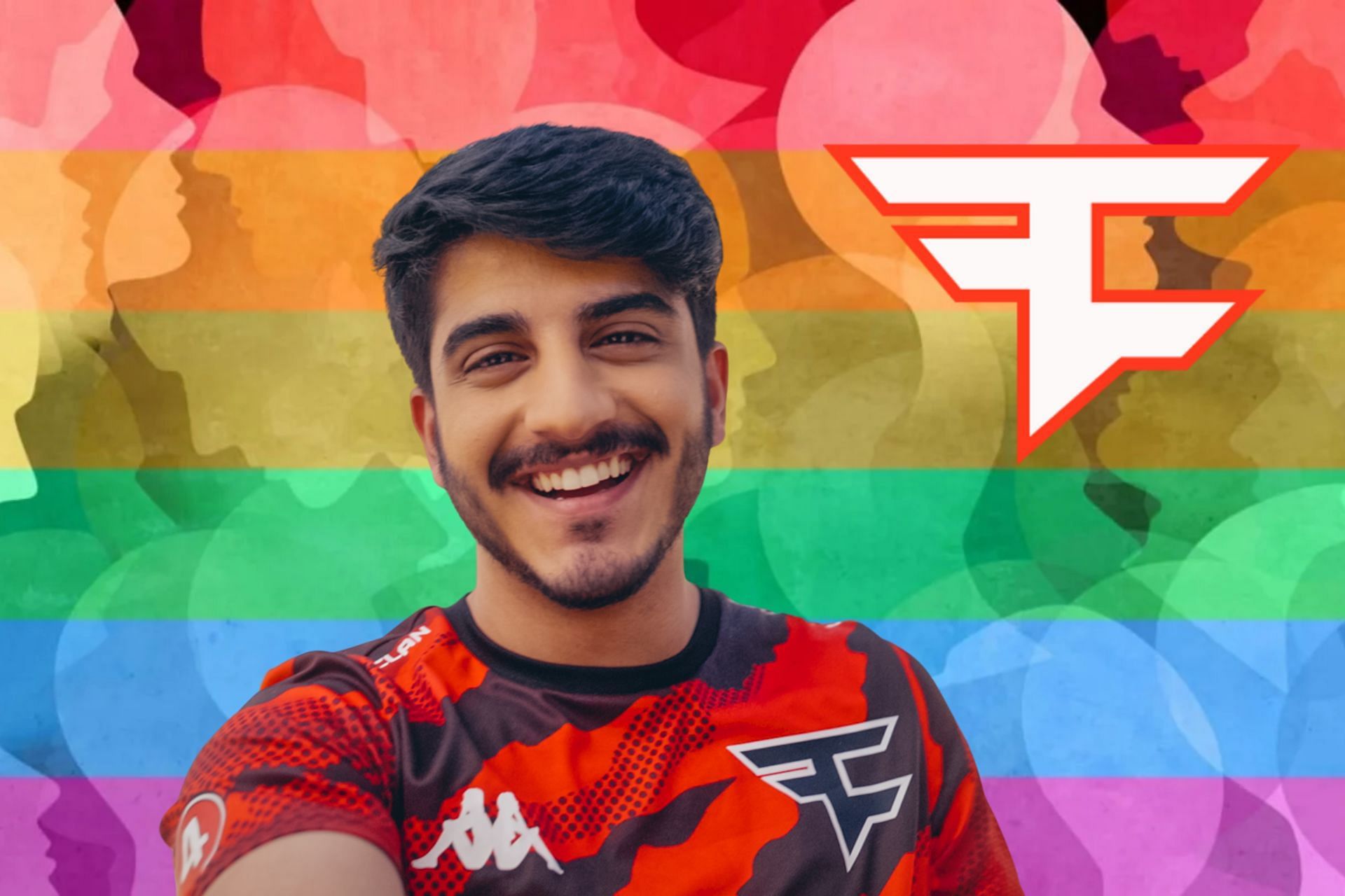 FaZe Virus faces backlash on Twitter after disagreeing with FaZe Clan&#039;s Pride Month post (Image via- Sportskeeda)