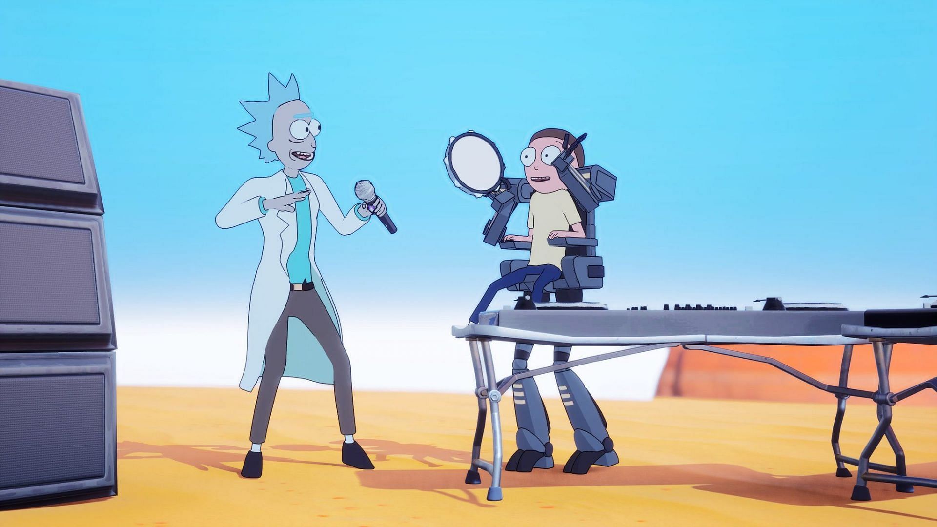 Players don&#039;t need hot mics to get schwifty in Fortnite (Image via Twitter/okota_or)