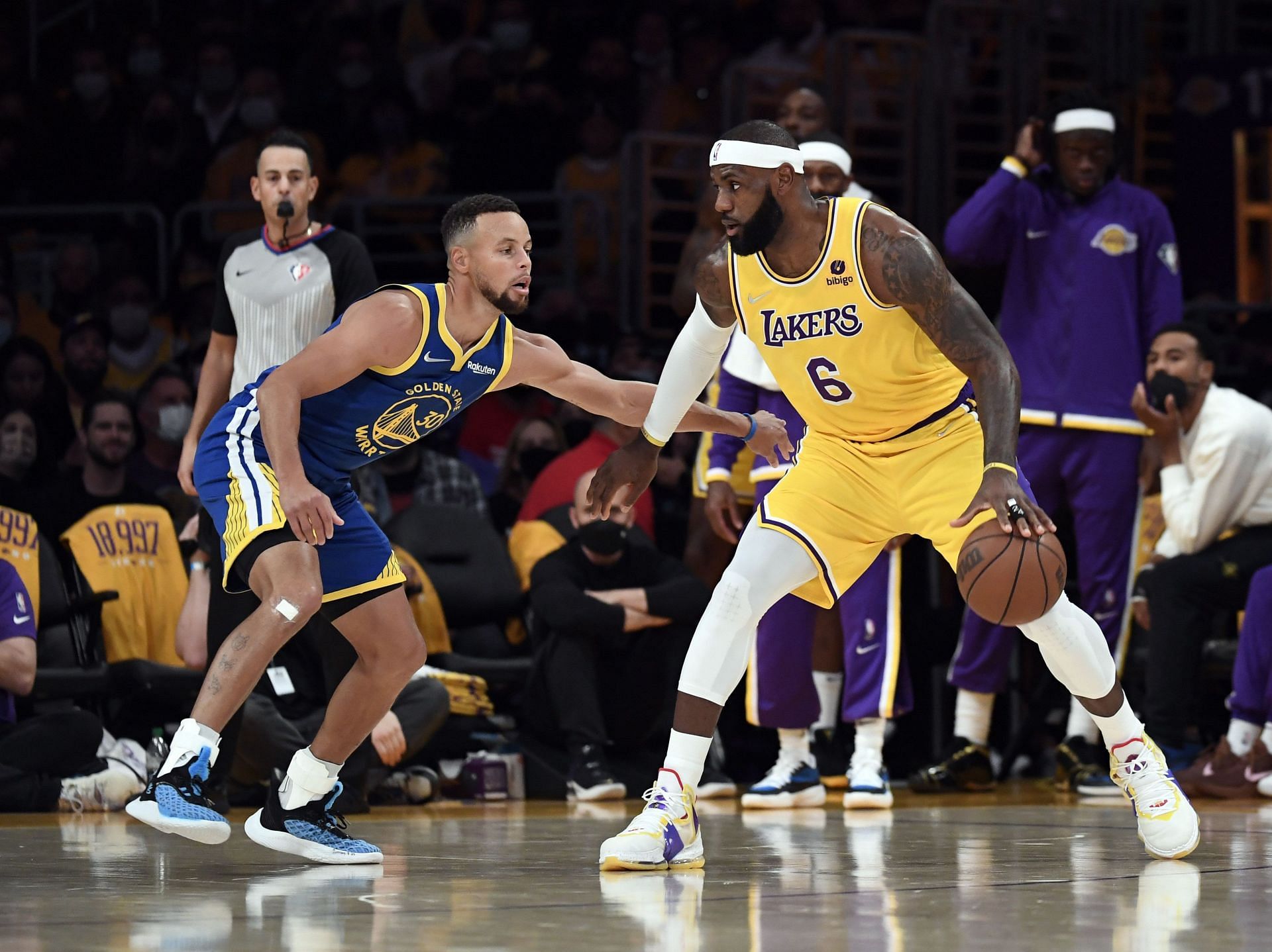 the way it was like Magic and Bird is going to be LeBron and Steph" - ...