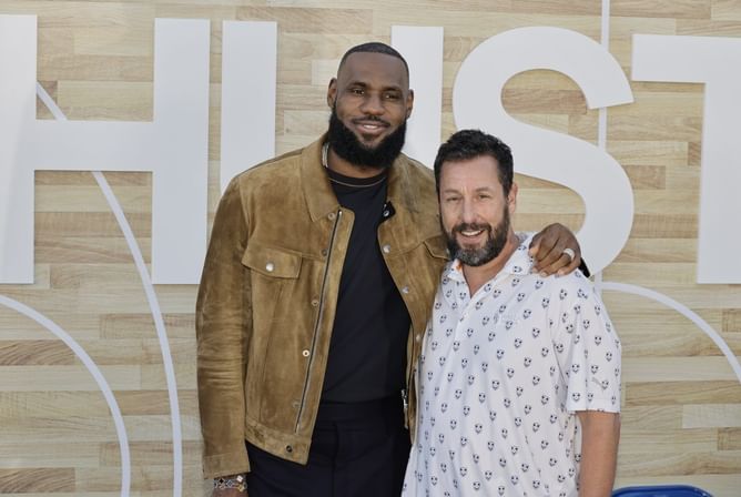 "You should get a full body transplant" - Adam Sandler on LeBron James' advice to him about his hoop skills