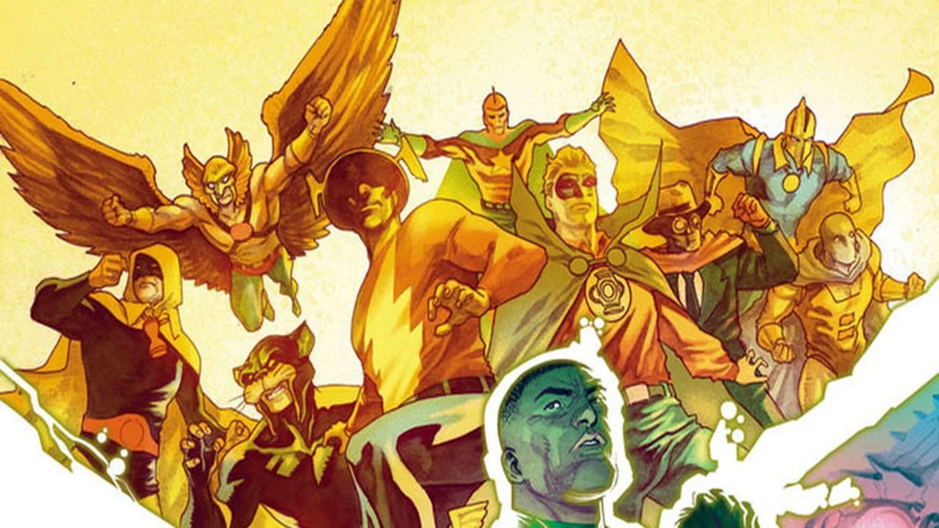The JSA in all their glory (Image via DC Comics)