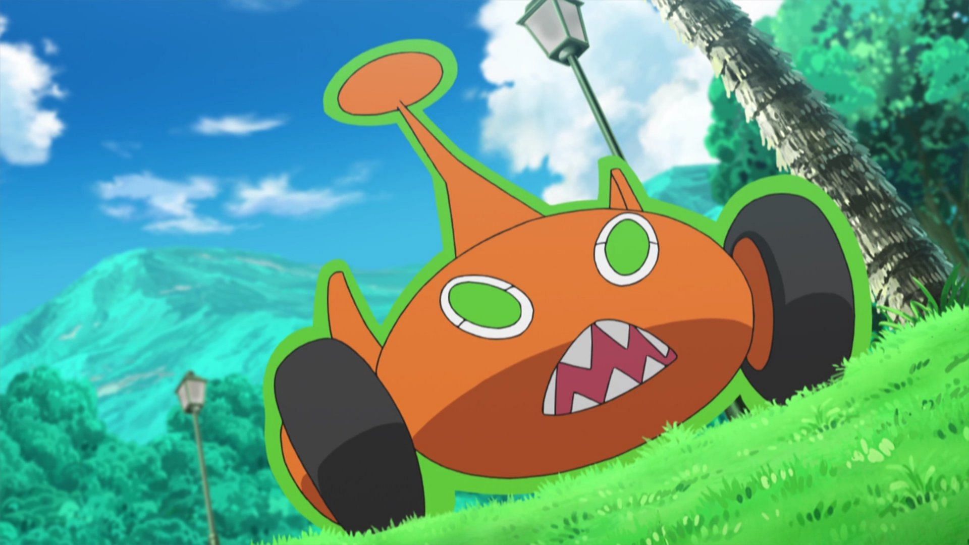 Rotom has a prank for every form (Image credit: OLM Incorporated, Pokemon: Sun and Moon)