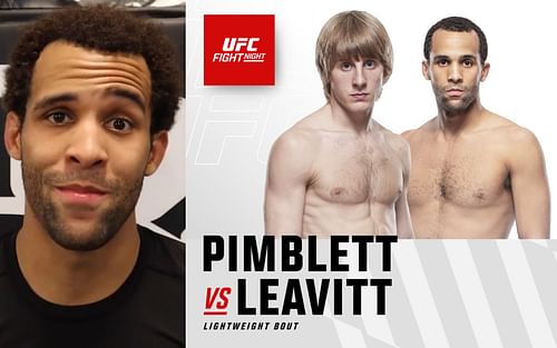 Jordan Leavitt shares thoughts ahead of huge Paddy Pimblett matchup