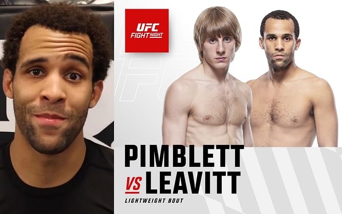"Surprised, a little insulted, but now I'm very excited" - Jordan Leavitt shares thoughts ahead of huge Paddy Pimblett matchup