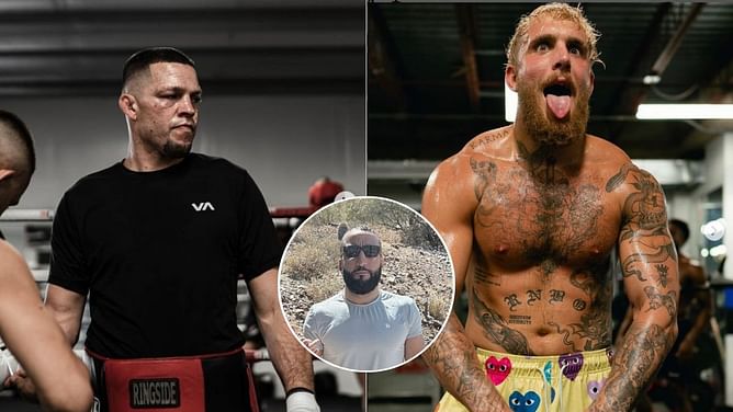 Jake Paul in Nate Diaz's sights when UFC contract ends, claims Belal Muhammad - "Win or lose, you're still going to have that fan base"
