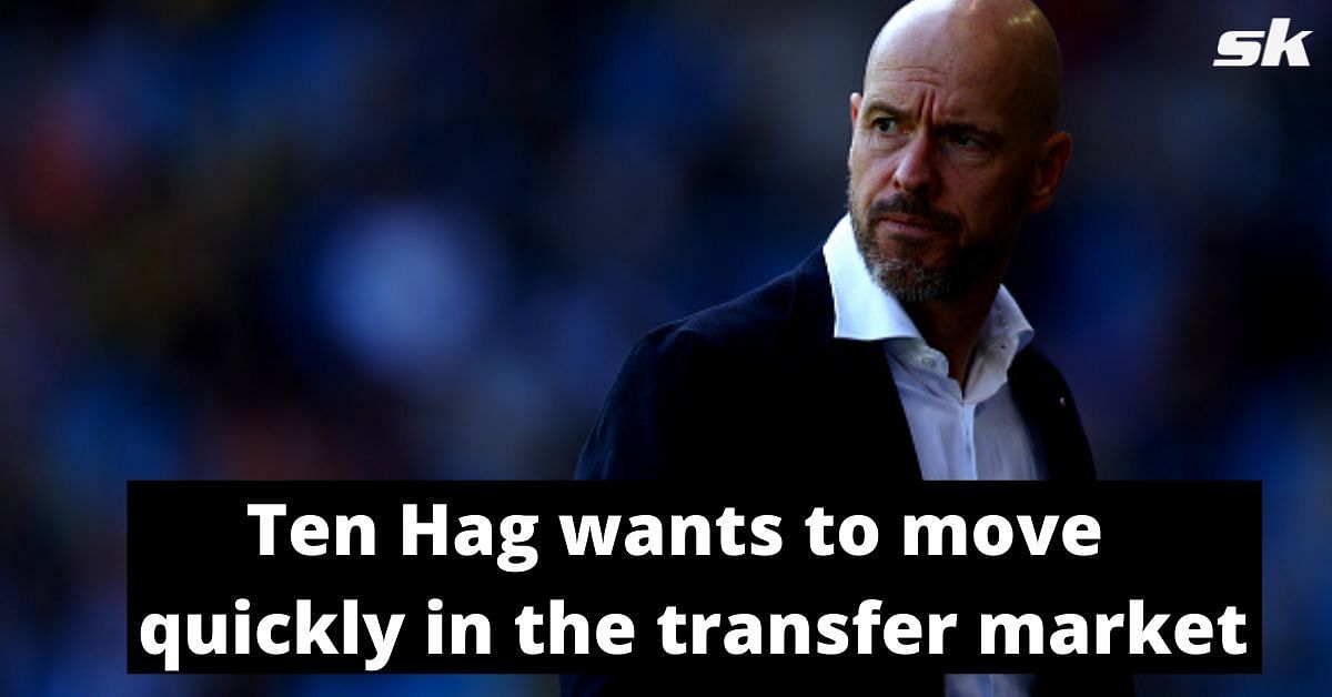 Erik ten Hag has taken over as manager at Old Trafford.