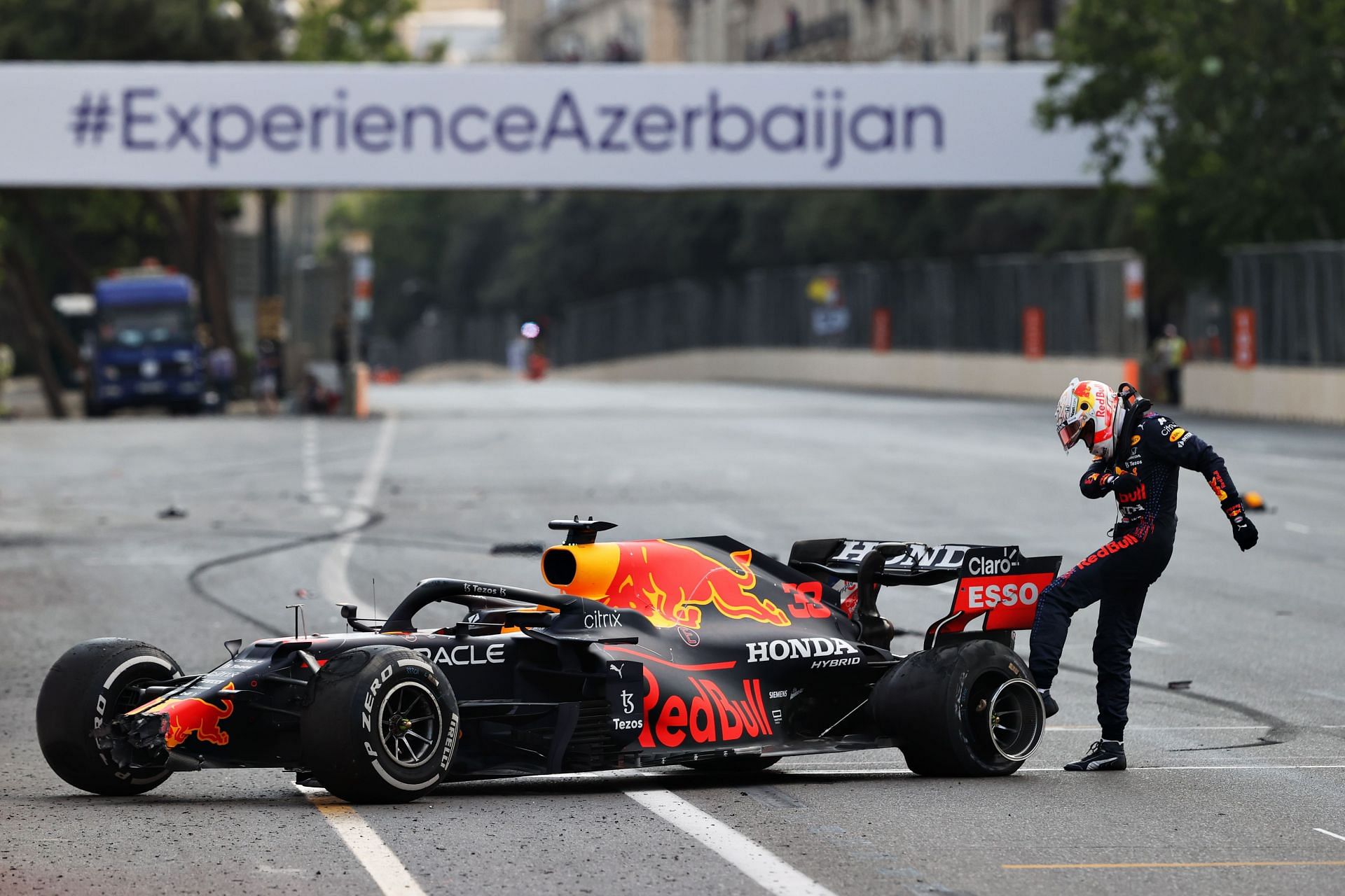 Max Verstappen has some disappointing memories of the Azerbaijan GP