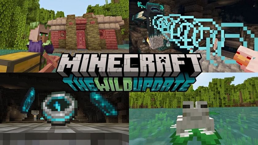 SAIU! ATUALIZAÇÃO 1.19 THE WILD UPDATE DO MINECRAFT PE!! 