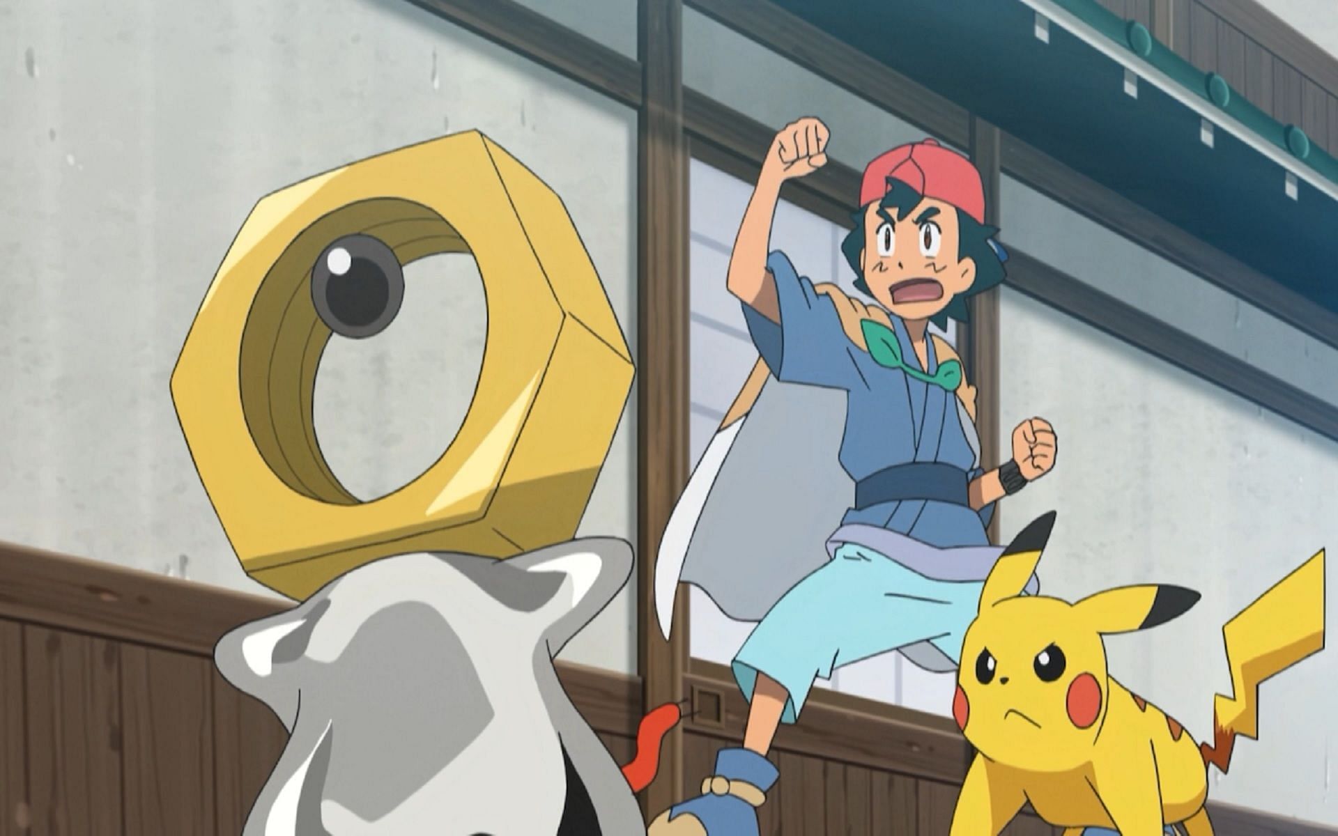 Meltan as seen in the anime (Image via The Pokemon Company)