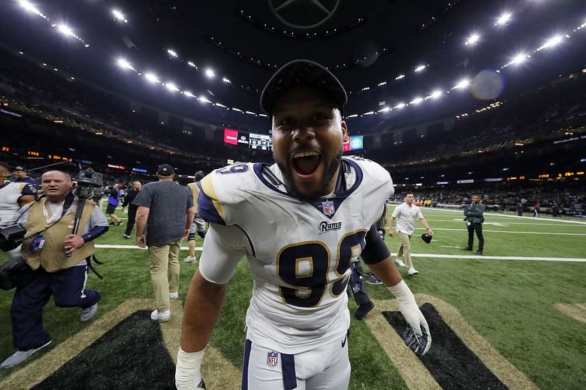 aaron donald superbowl interview