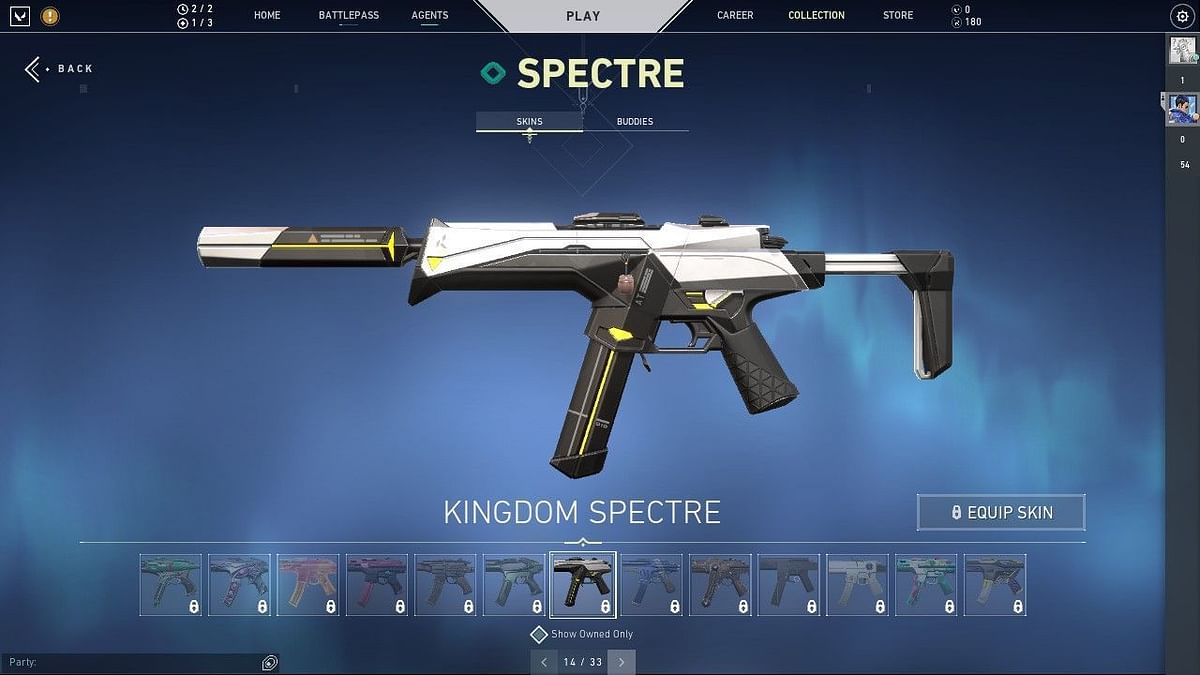 Full list of Spectre skins in Valorant as of Episode 4 Act 3