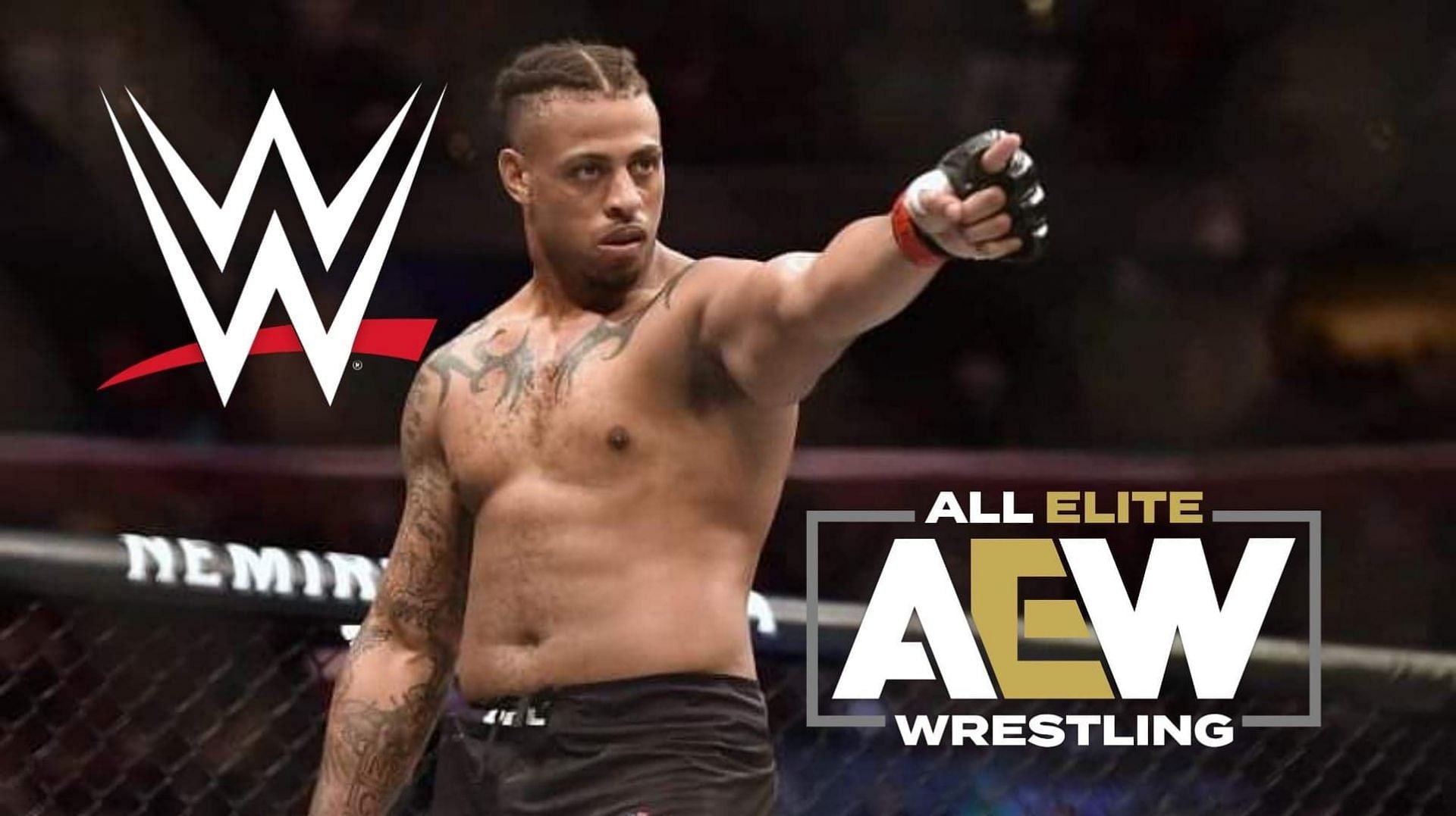 Greg Hardy is open to a career in pro wrestling.