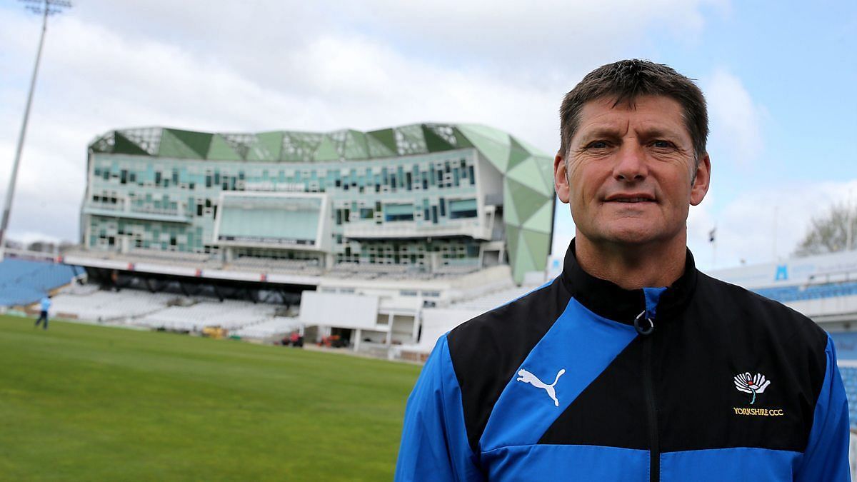 Martyn Moxon was the director of Yorkshire CCC. (Image Credits: Twitter)