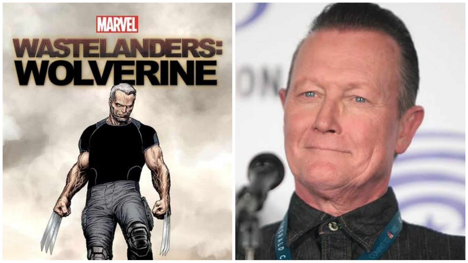 Robert Patrick and Marvel&#039;s Wastelander Cover (Images via Wikipedia and Marvel Comics)