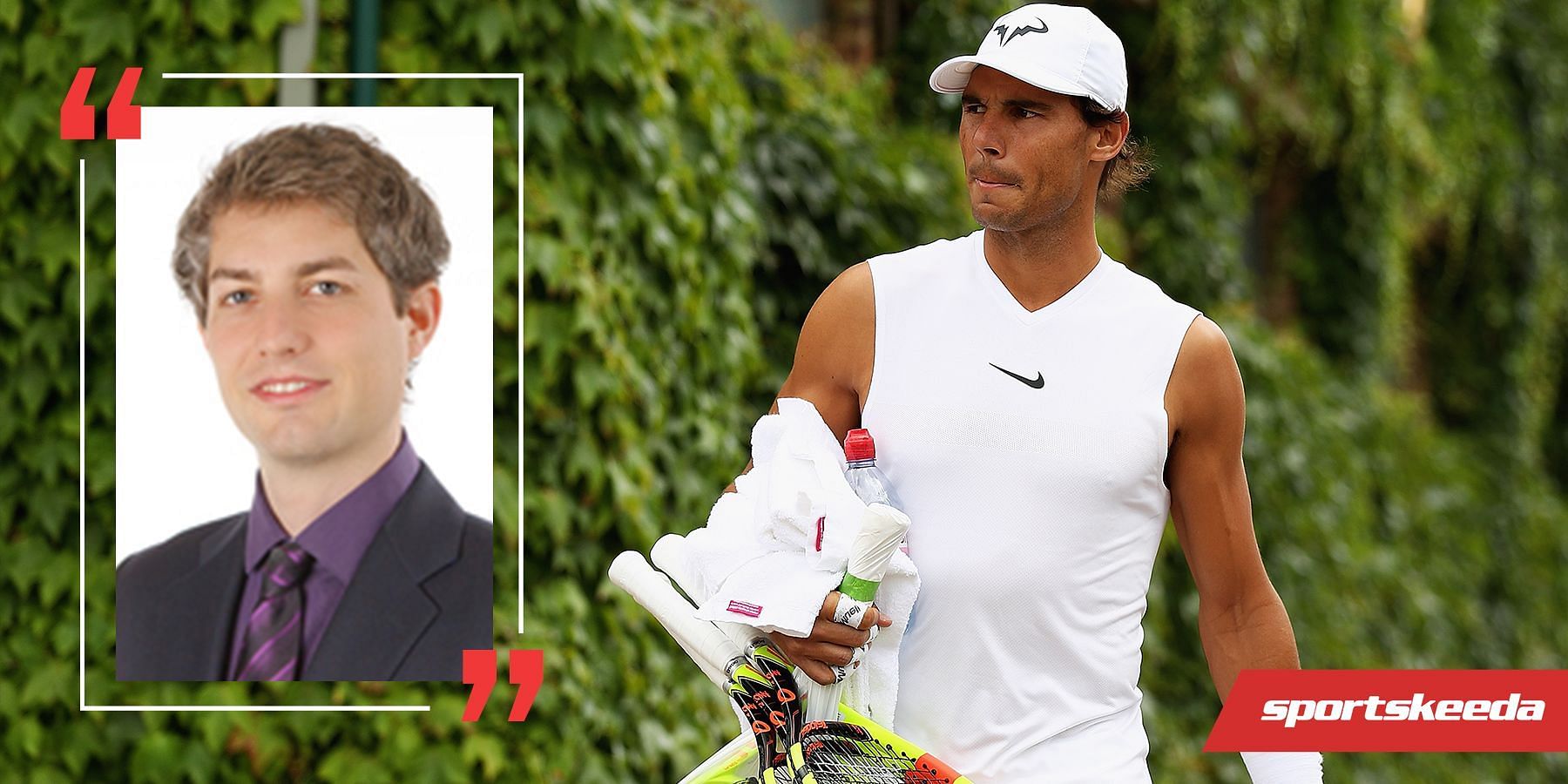 Rafael Nadal is getting ready for the 2022 Wimbledon Championships