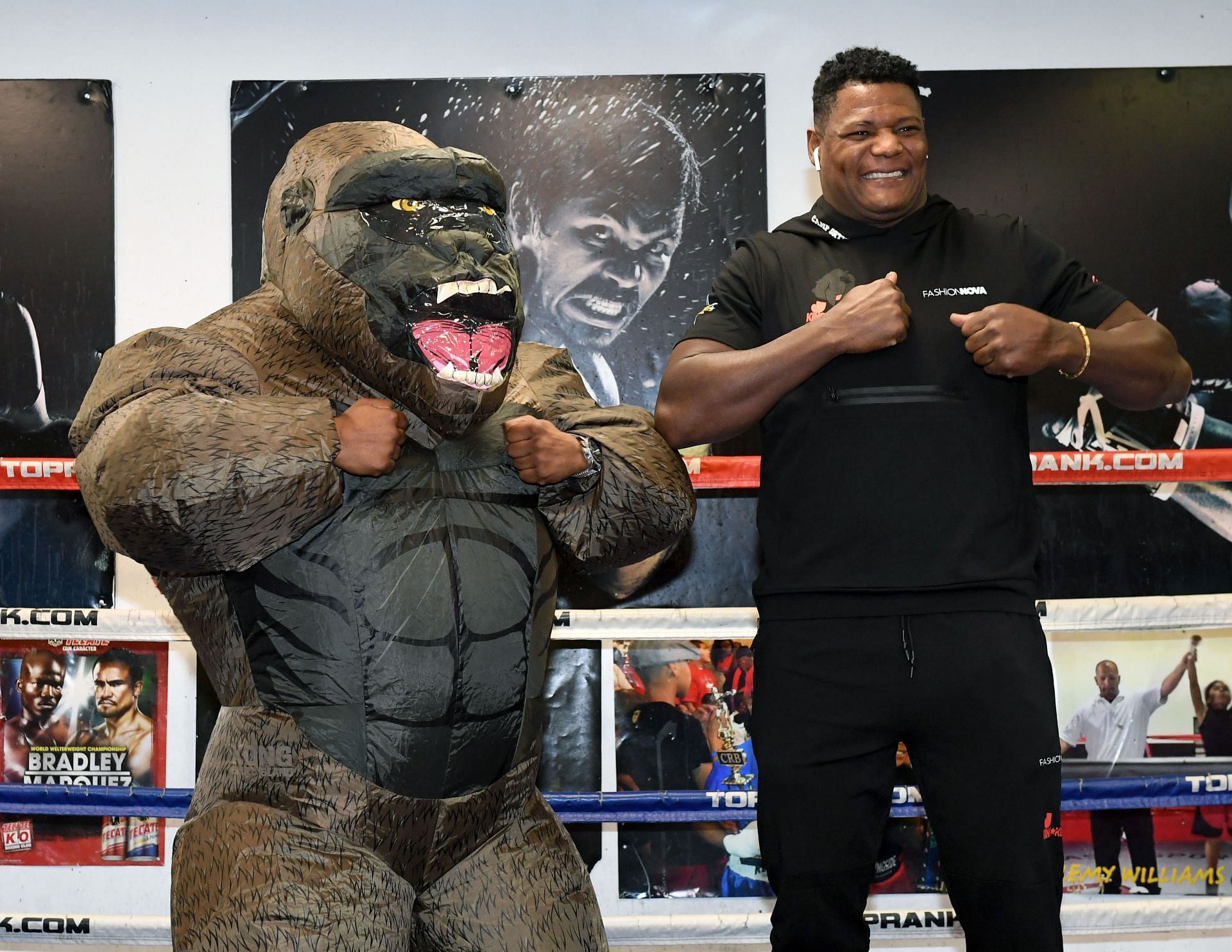 Luiz Ortiz Media Workout - Getty Images