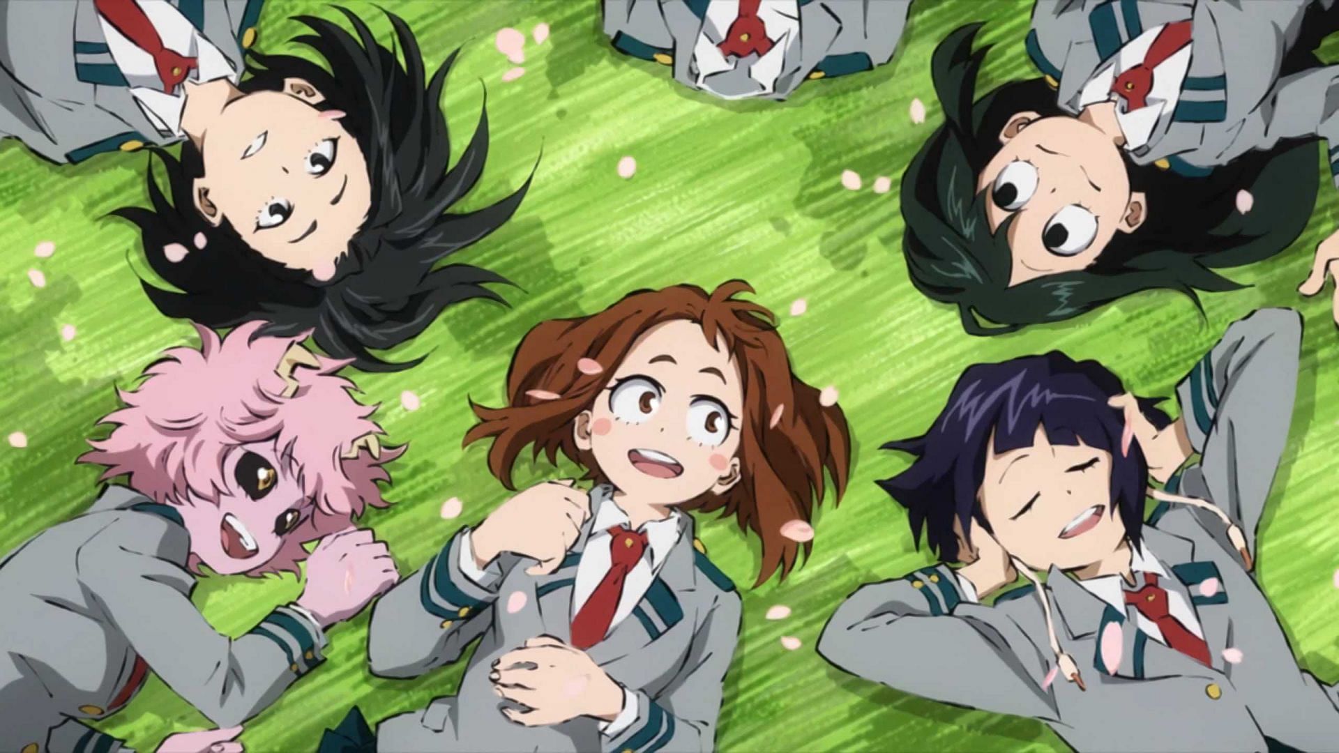 An example of how different the female students of class 1-A look compared to one another (Image via Bones)
