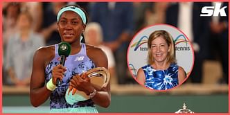 "This experience is invaluable to her, she may not be happy right now but she has this under her belt" - Chris Evert on Coco Gauff's defeat to Iga Swiatek in French Open final