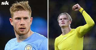 "Everybody expects a lot" - Kevin De Bruyne predicts how many goals Erling Haaland could score for Manchester City next season