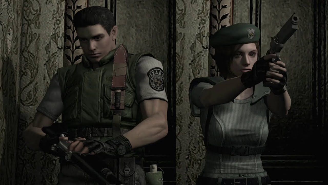 Screenshot taken from RE1 HD (Image via Capcom)