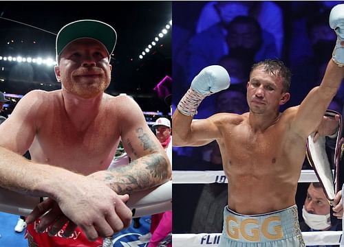 Canelo Alvarez (left) will fight Gennady Golovkin (right) on September 17