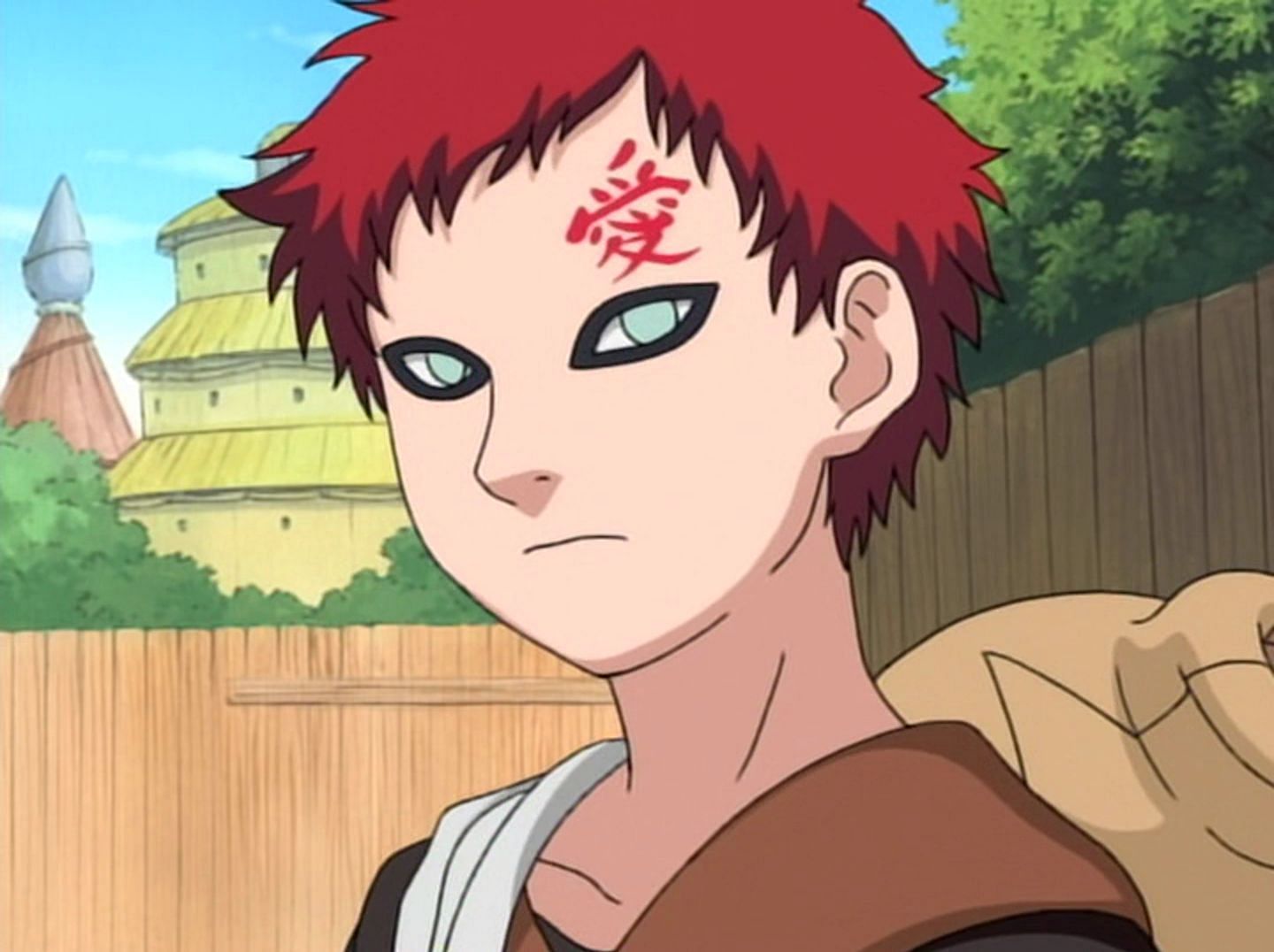 Gaara from the Naruto series (image via Pierrot)