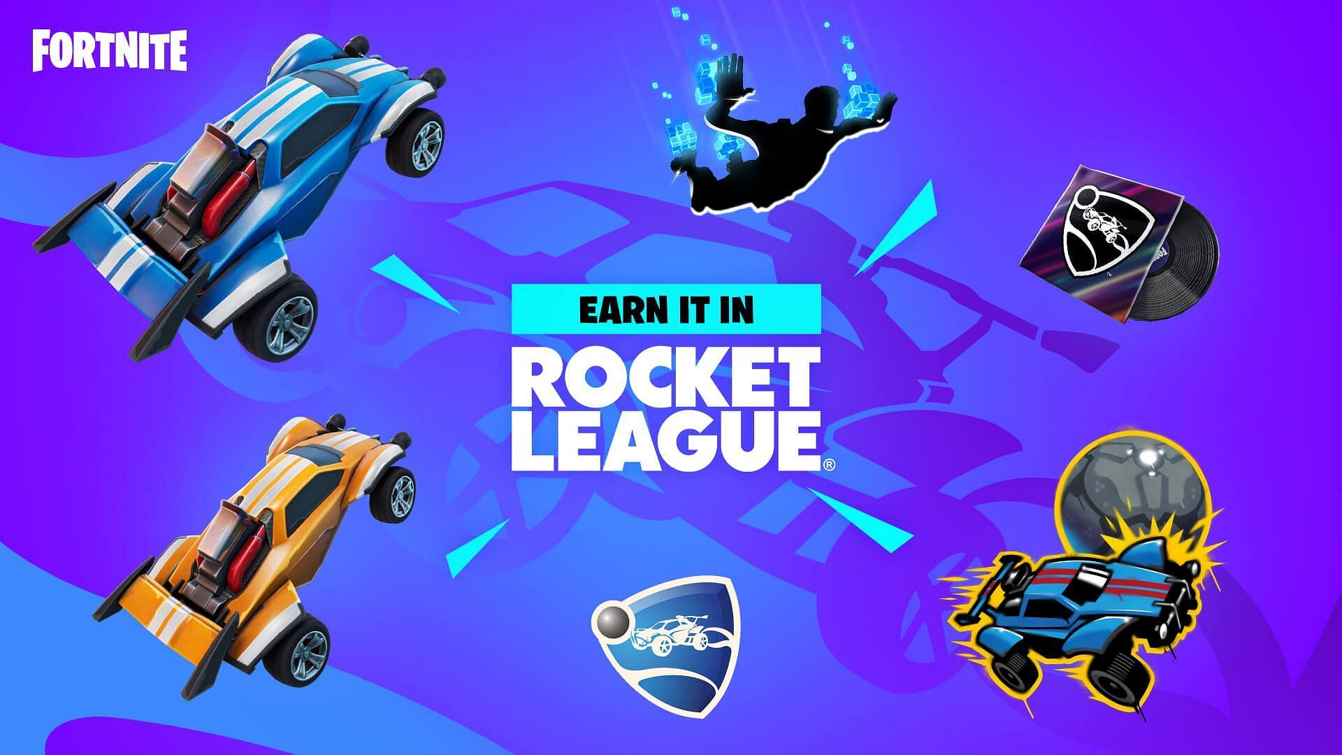 The Rocket League crossover (Image via Epic Games)