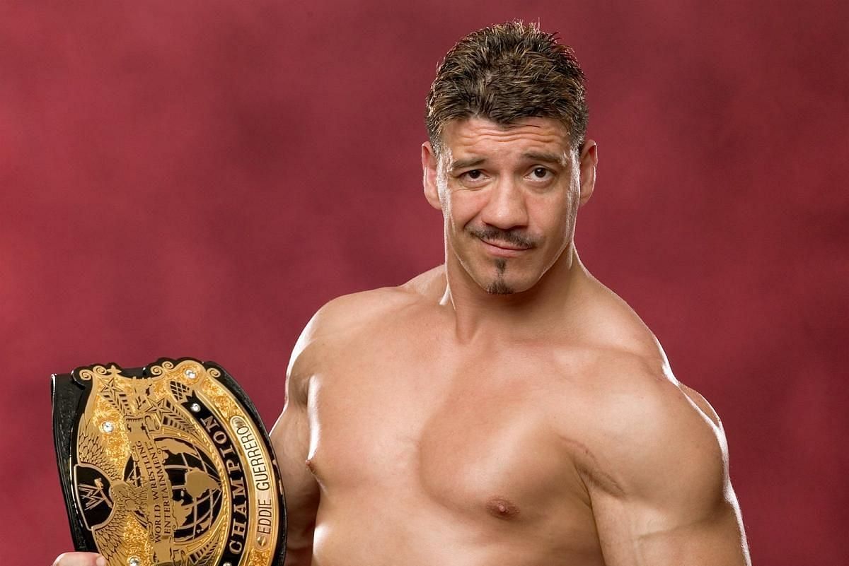 The late, great Eddie Guerrero gave a motivating pep talk to a legend!